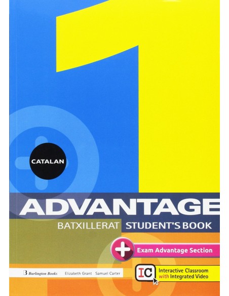 ADVANTAGE FOR 1º BATXILLER STUDENTS BOOK CATALUNYA 2017